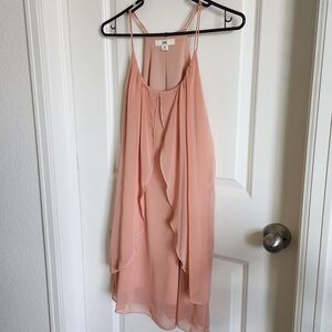 Blush Pink Flowy Dress